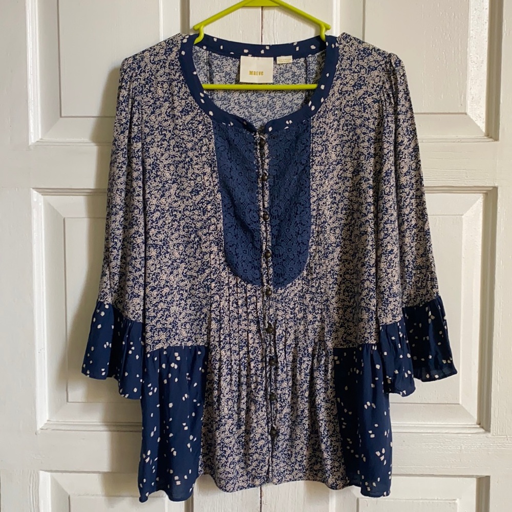 Maeve 3/4 sleeve blouse